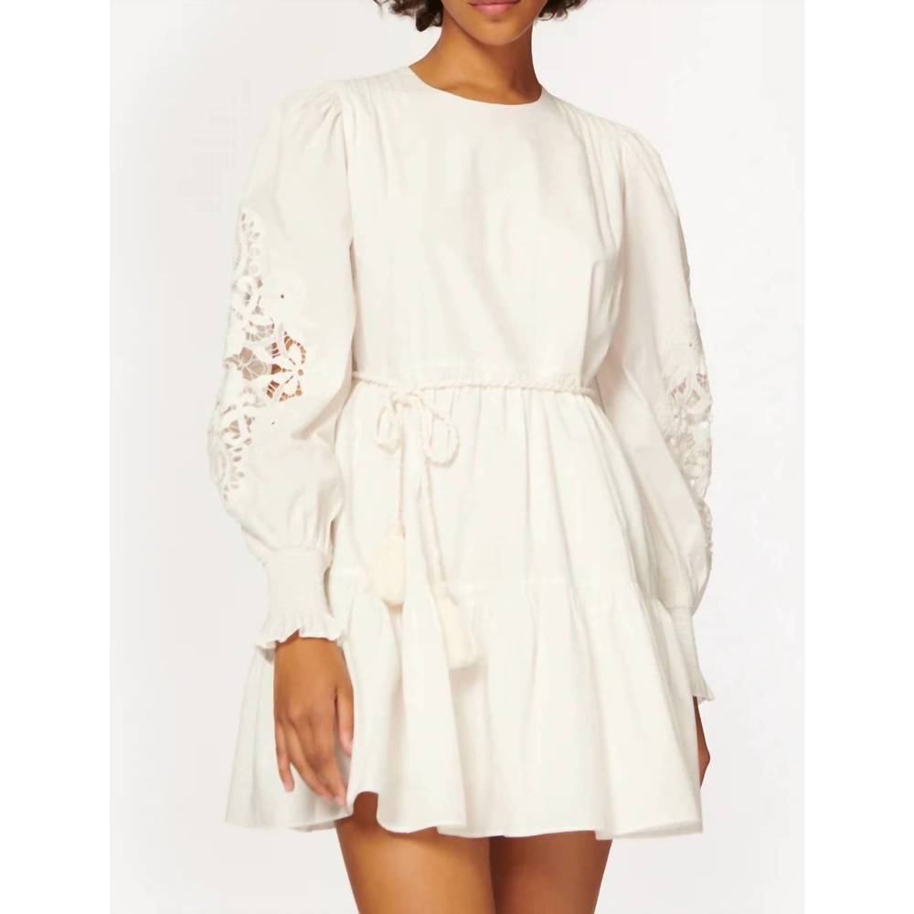 NEW CAMI NYC carolina dress in white